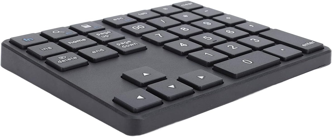 Bluetooth-Nummernblock für Laptop, Kabellose Nummerntastatur, Wiederaufladbarer USB-Ziffernblock mit