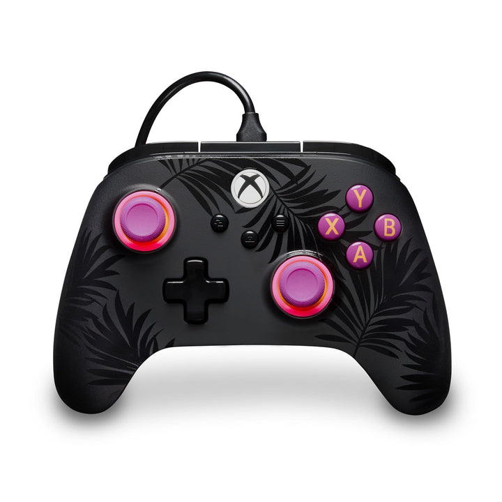 PowerA Advantage Plus kabelgebundener Controller für Xbox Series X|S - Palmen im Mondlicht, offiziel