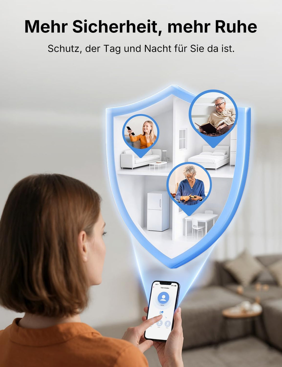X-Sense Smart Rauchmelder XS01-M, WLAN-Rauchmelder, kompatibel mit FS31/FS61/FS121, SBS50 Basisstati