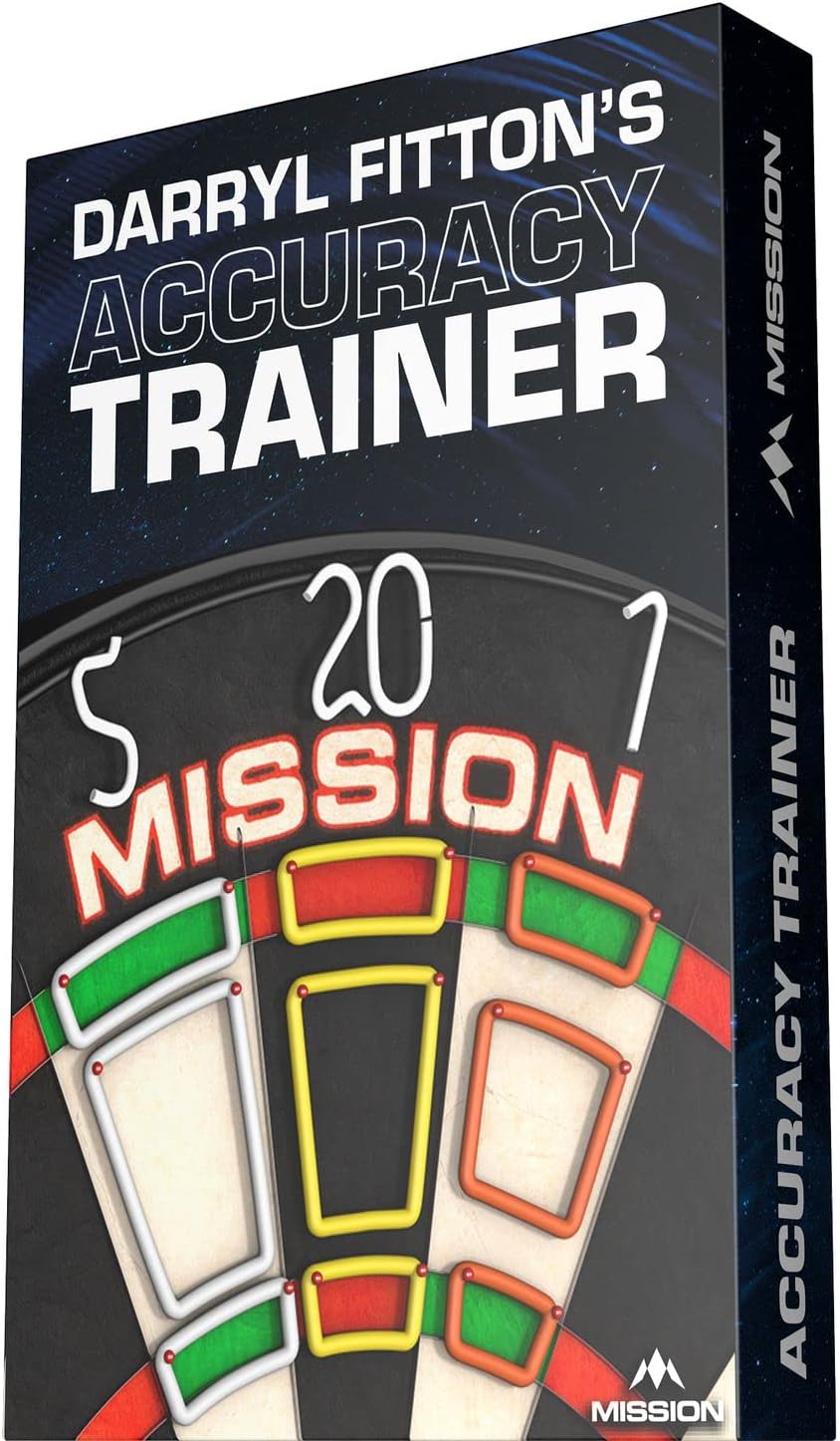 Mission Darryl Fitton's Accuracy Trainer Dartboard