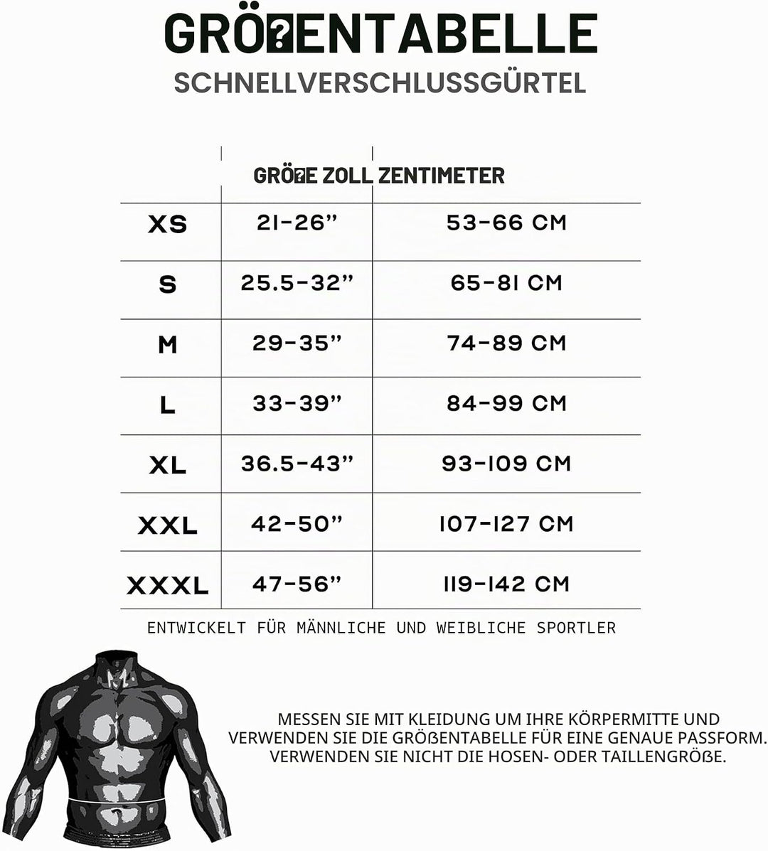 Gymreapers Schnellverschluss-Gewichthebergürtel für Bodybuilding, Kraftdreikampf, Cross-Training – 4