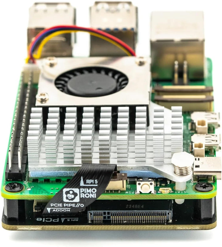 "Pimoroni NVMe Base (M.2 2230, 2242, 2260 und 2280) SSD PCIe für Raspberry Pi 5 (bis zu 800 MB/s!) P