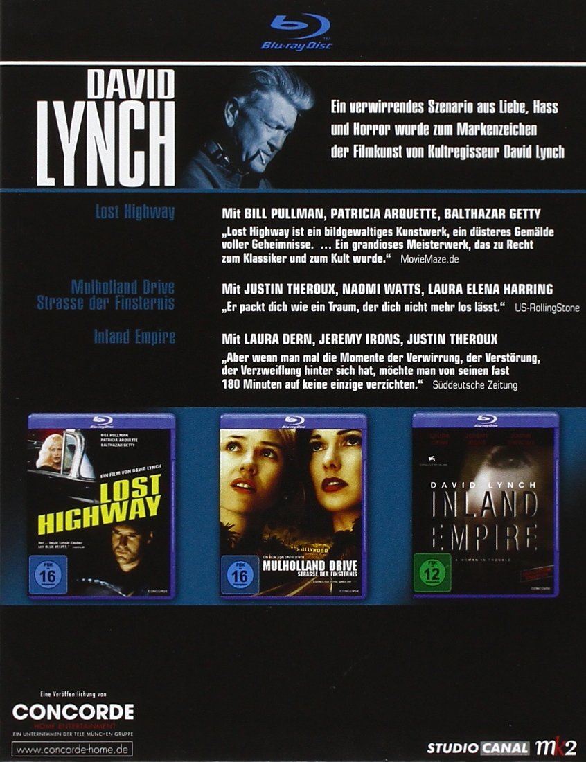 David Lynch - Box [Blu-ray], Blu-ray