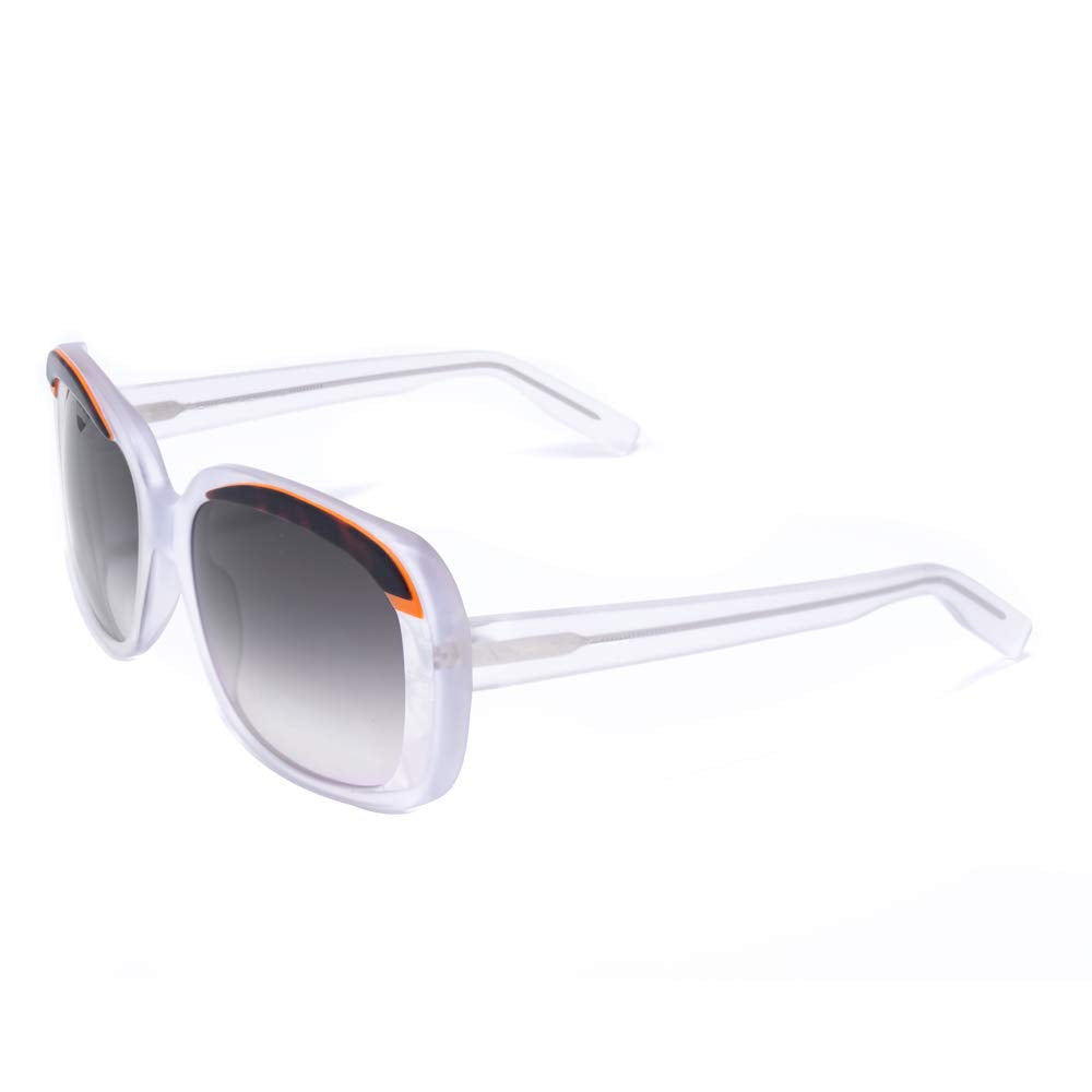 Italia Independent Damen 0047-093-000 Sonnenbrille, Weiss (Blanco), 55