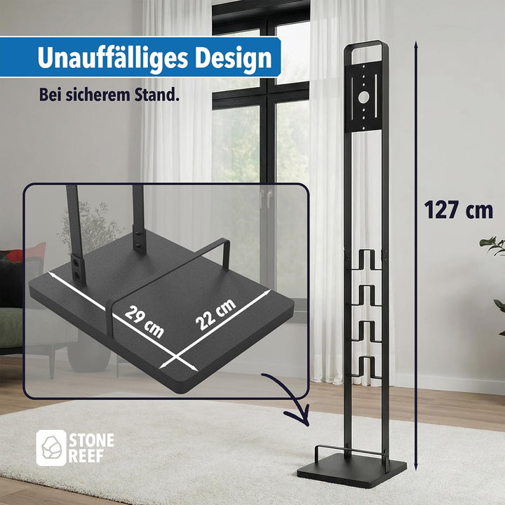 Ständer Kompatibel mit Dyson V15 V12 Gen5 V11 V10 V8 V7 – Freistehende Halterung aus 3 mm Stahl – Zu