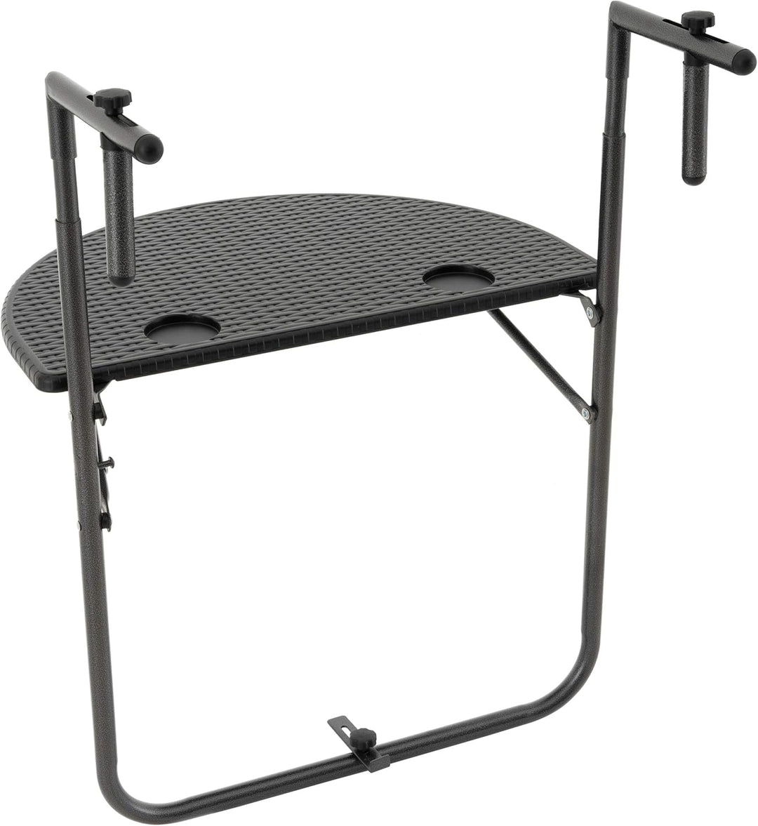 Nexos Trading Balkonhängetisch Balkontisch Wandklapptisch Hängetisch stabil klappbar 59,5 x 40 cm Fa