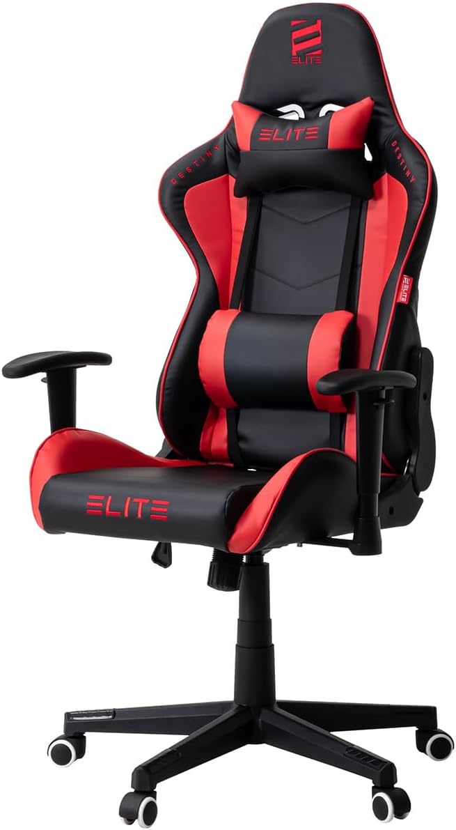 ELITE Gaming Stuhl MG200 Destiny - Ergonomischer Bürostuhl - Schreibtischstuhl - Chefsessel - Sessel