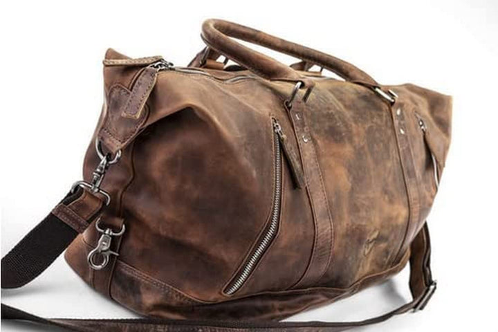 HIIERO® Weekender Cow Hunter - Brown 50x23x34 Braun, 50x23x34 Braun