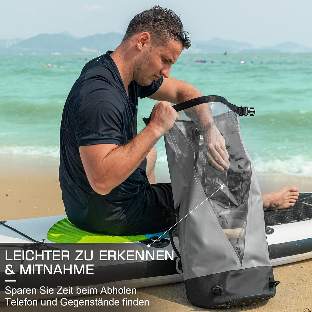 Blackace arteesol Wasserdichter Rucksack - Dry Bag 20L 30L 40L 45L Wasserfester Rucksack Seesack Was