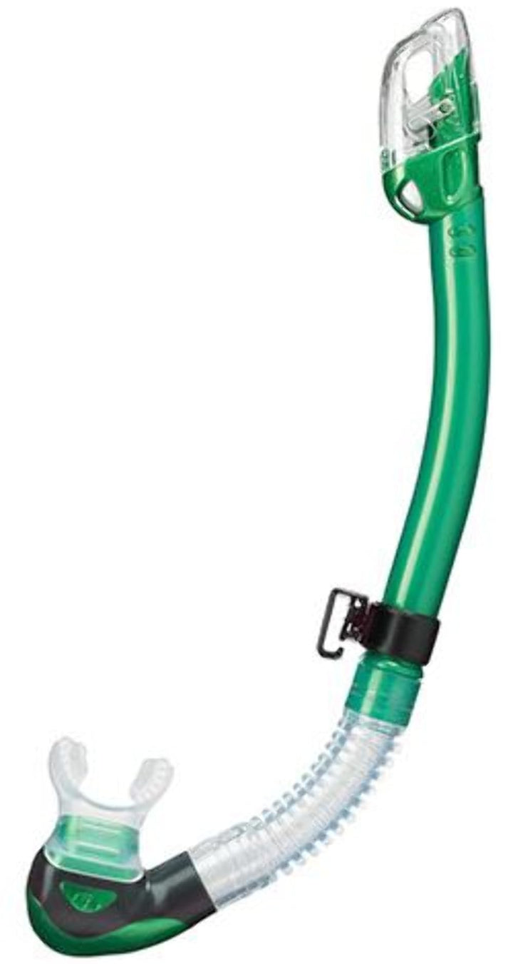 Trocken schnorchel Tusa Hyper Dry Elite 2 - tauchen erwachsene grÃ¼n, grÃ¼n