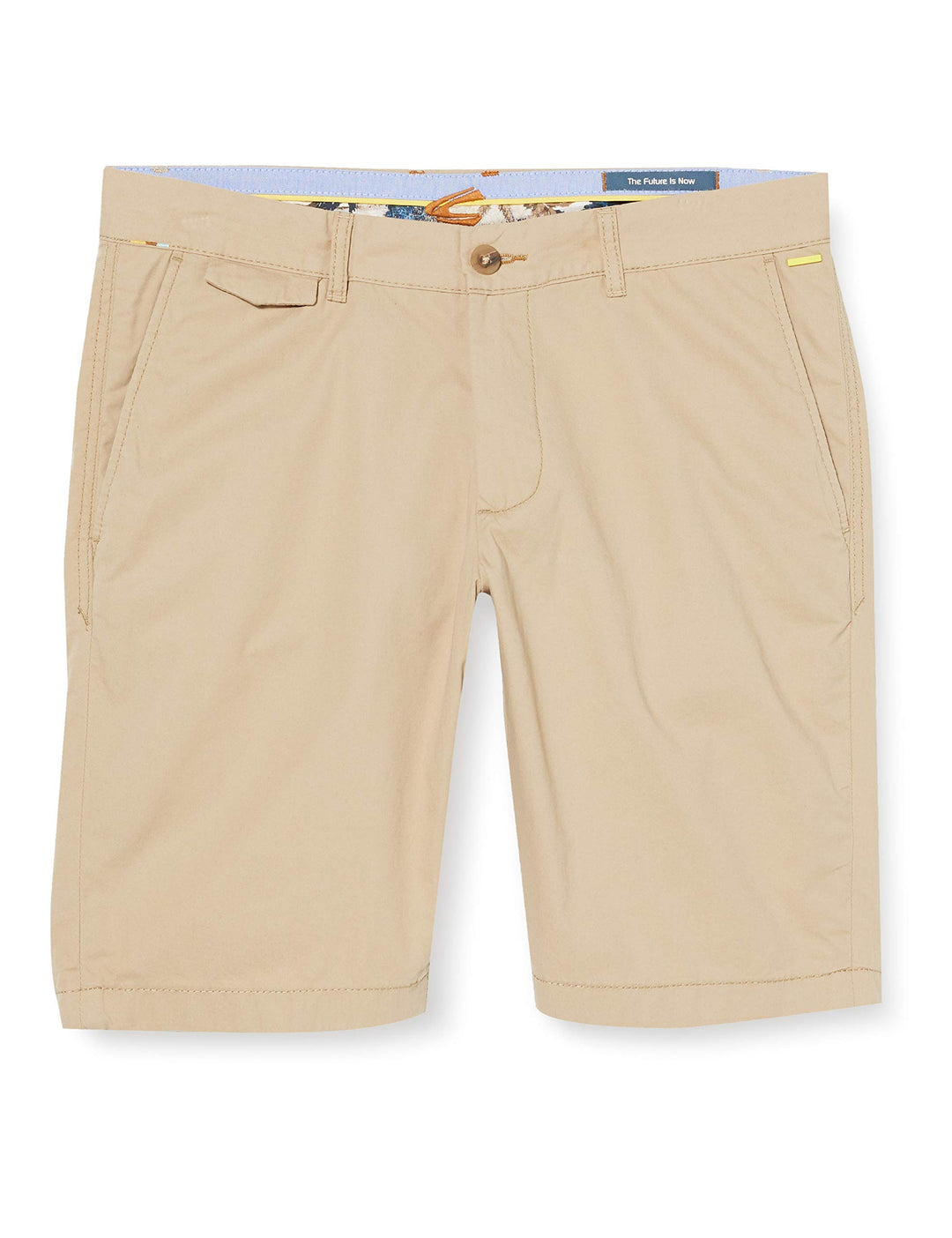 camel active Herren Bermuda Chino Hose 25 Beige, 25 Beige