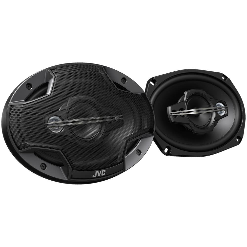 JVC CS-HX6959 15 x 23 cm 5-Wege-Koaxial-Lautsprecher (650 Watt) schwarz