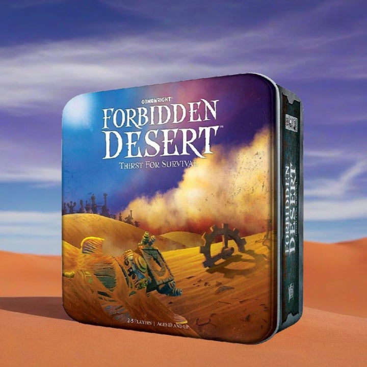 Gamewright , Forbidden Desert Game , Board Game , Ages 10+ , 2-5 Players , 45 Minutes Playing Time V
