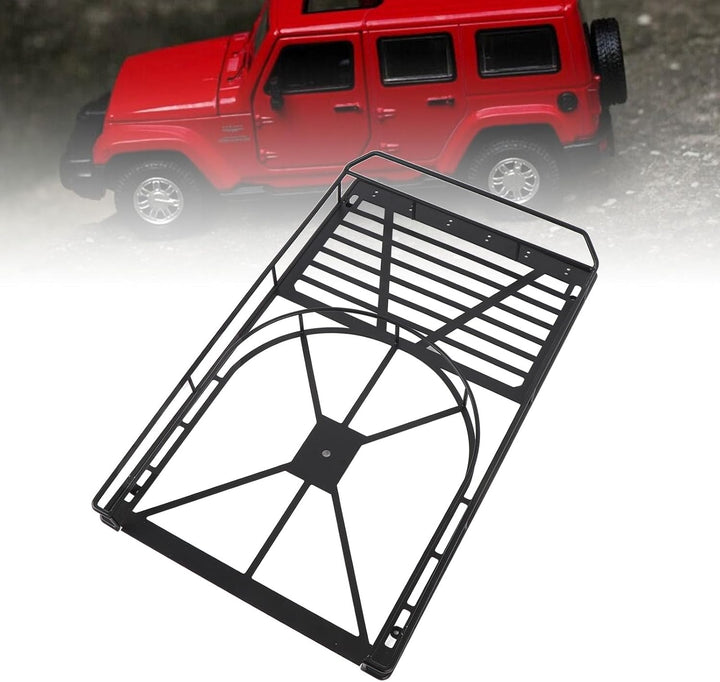 Axial SCX6 1/6 RC-Autodach-Gepäckträger aus Metall, Hochfestes, Stilvolles Trage Blech, Rostfrei, Re
