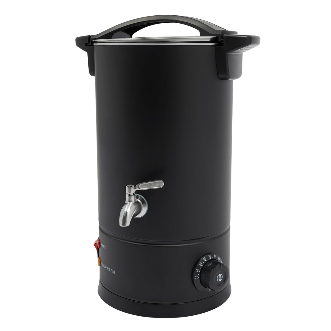WINPANG Wachsschmelzer 10L 1800W Wachsschmelztopf für Kerzenherstellung, | 30–110°C Antihaft Elektri