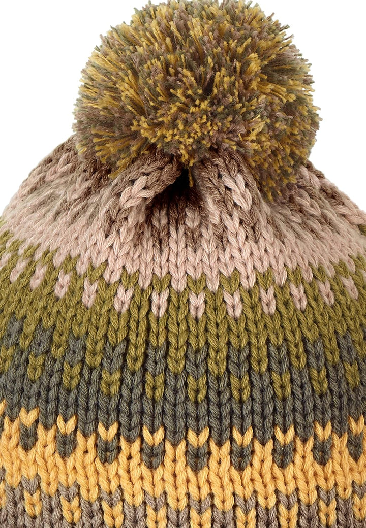 Sterntaler Baby - Jungen Mütze Bommelstrickmütze Farbverlauf 51 braun, 51 braun