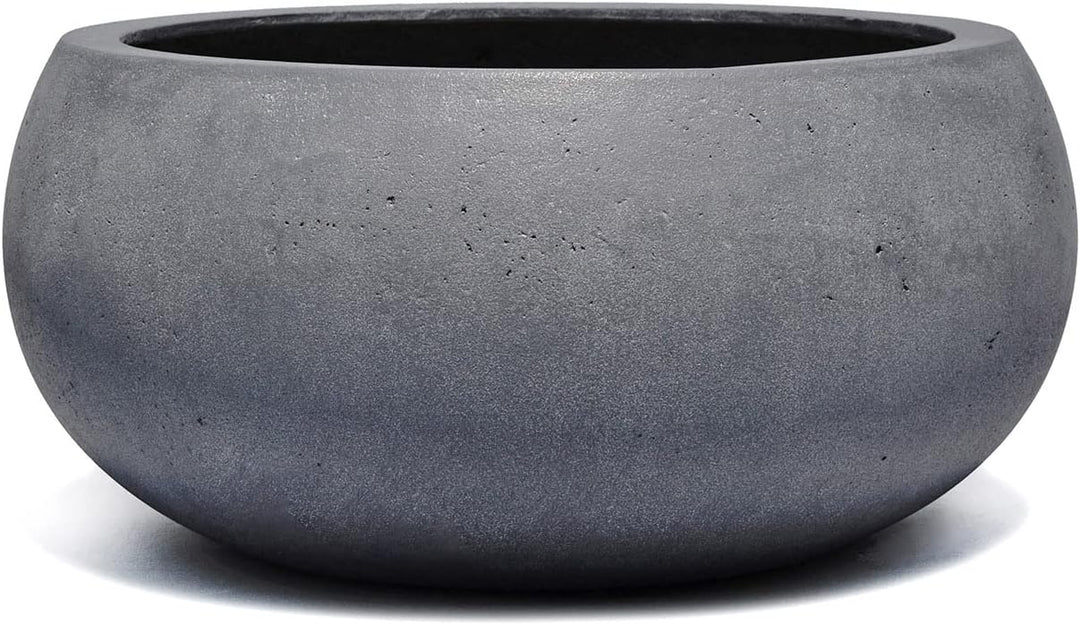 ESCHBACH® Pflanzkübel Low Balloon 60 Blei Grau Schale * 55 x 55 x 25 cm * 10 Jahre Garantie 55x55x25