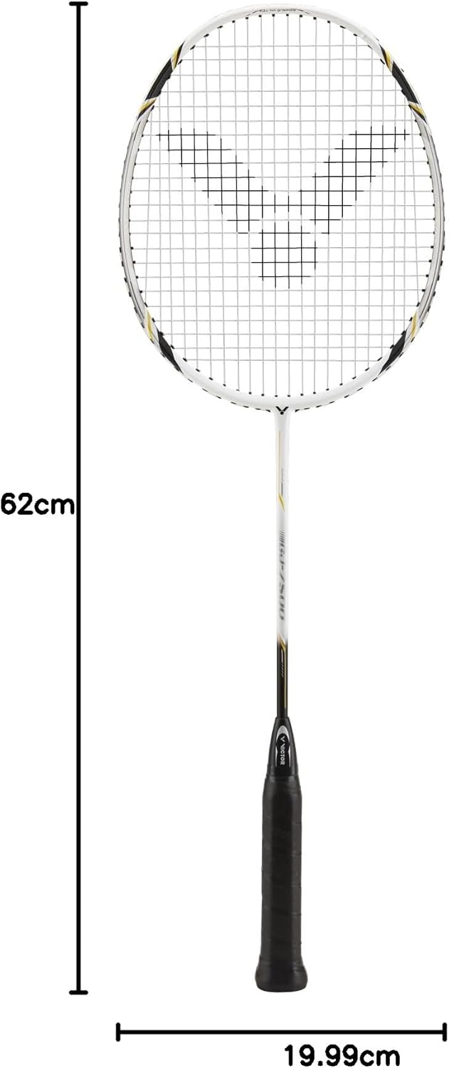 VICTOR Badmintonschläger GJ-7500, Schwarz/Silber, 62.0 cm, 114/0/0