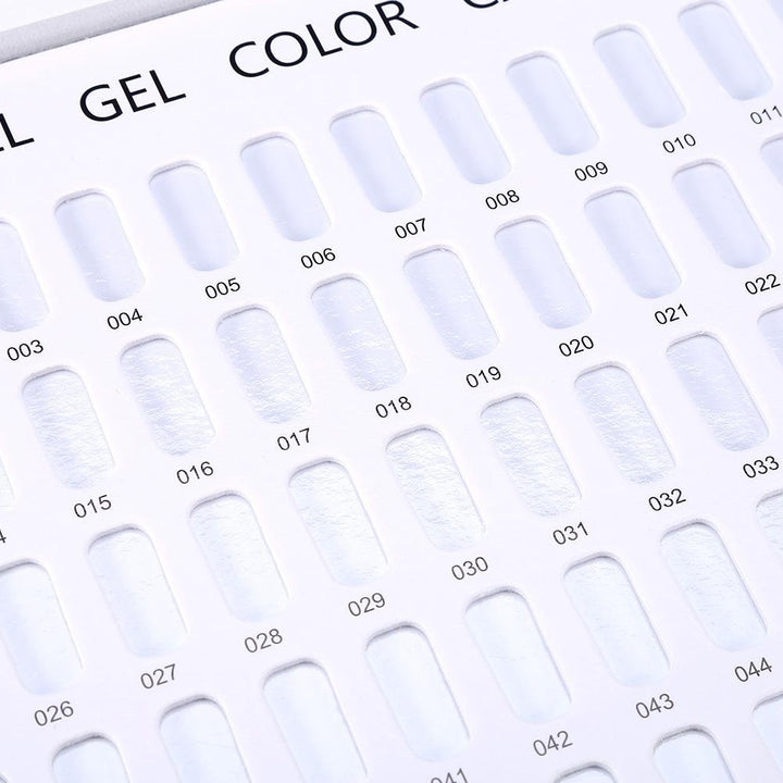 120 Farben Nail Art Farbe Exposition Nägel Farben des Gel-Salons zeigen die Zeichnungen (#2)