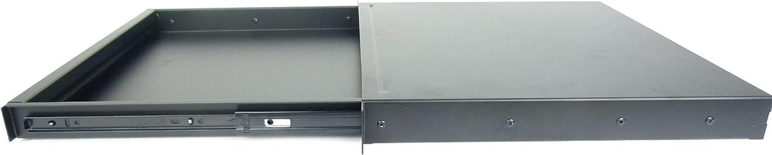 Adam Hall 19" Parts 874 E 01 A - ERGO 19" Aluminium Rackschublade 1 HE Aluminum 1 HE, Aluminum 1 HE