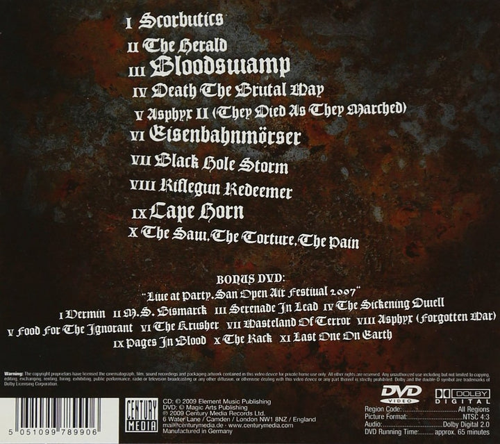 Death...the Brutal Way, Audio-CD