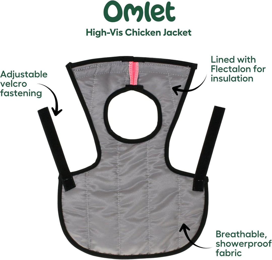 Omlet Warnweste für Hühner - Pink