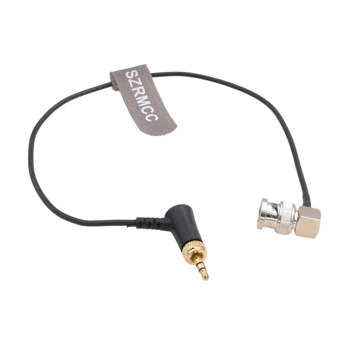 SZRMCC Timecode Kabelverriegelung 3,5 mm TRS auf BNC-Stecker für Deity TC-1 auf Blackmagic Ursa Mini
