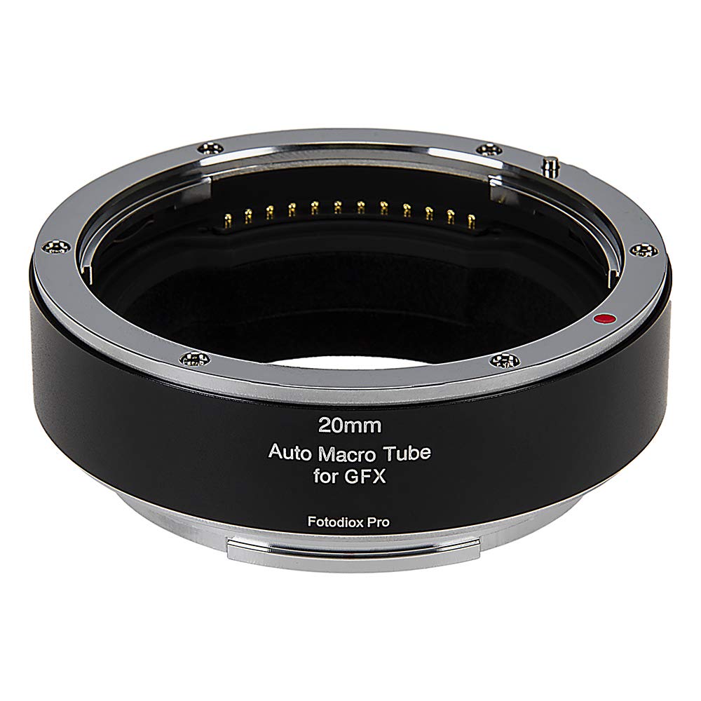 Fotodiox Pro 20mm Automatic Macro Extension Tube Compatible with Fujifilm GFX G-Mount Cameras Auto E