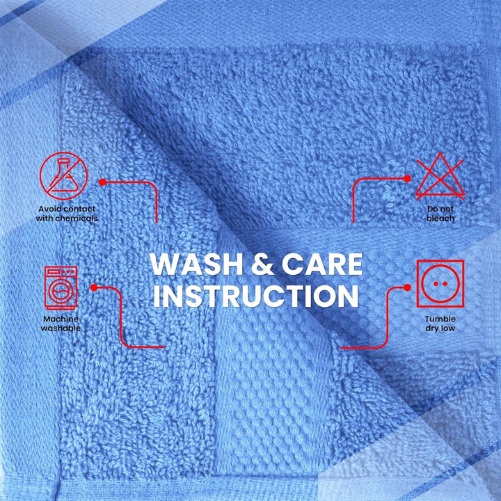 Infinitee Xclusives Handtücher aus 100 % Baumwolle für Badezimmer, ultraweich und sehr saugfähig, 6e