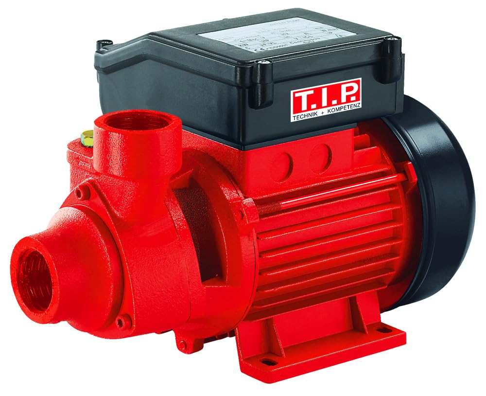 T.I.P. Gartenpumpe Guss GPP 2100 M – Leistungsstark, 2100 l/h Fördermenge, Ideal für sandhaltiges Wa