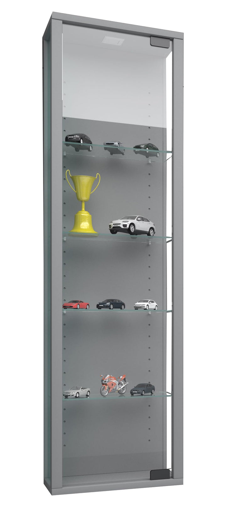 VCM 911788 Vitrine Wandvitrine Sammelvitrine Glasvitrine Wand Regal Schrank Glas Hängevitrine ohne B