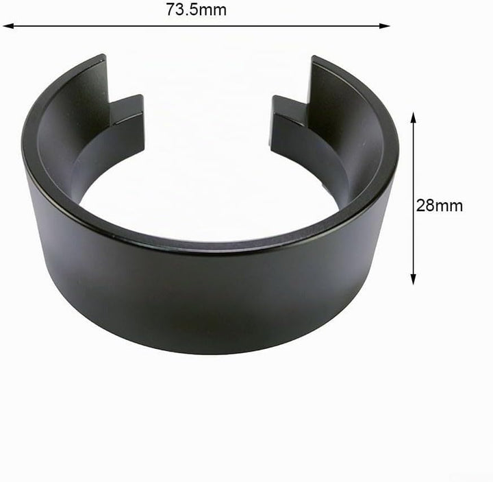 Kaffee-Dosierring, Kaffeepulver-Ring, 58 mm, Aluminium, Espresso-Dosiertrichter, Kaffee-Dosierring f