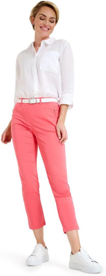 Raphaela by Brax Damen Dummy Hose 34W / 32L Hibiscus, 34W / 32L Hibiscus