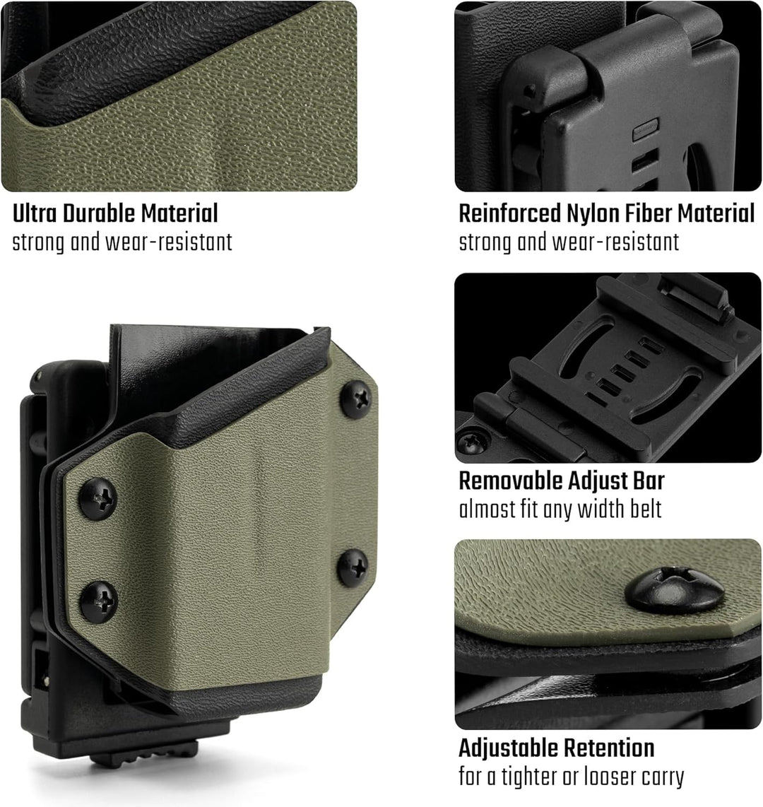 TACTICAL GEEK Kydex Holster für LEATHERMAN Multitool, mit Einstellbare Spannung, Passend für die mei