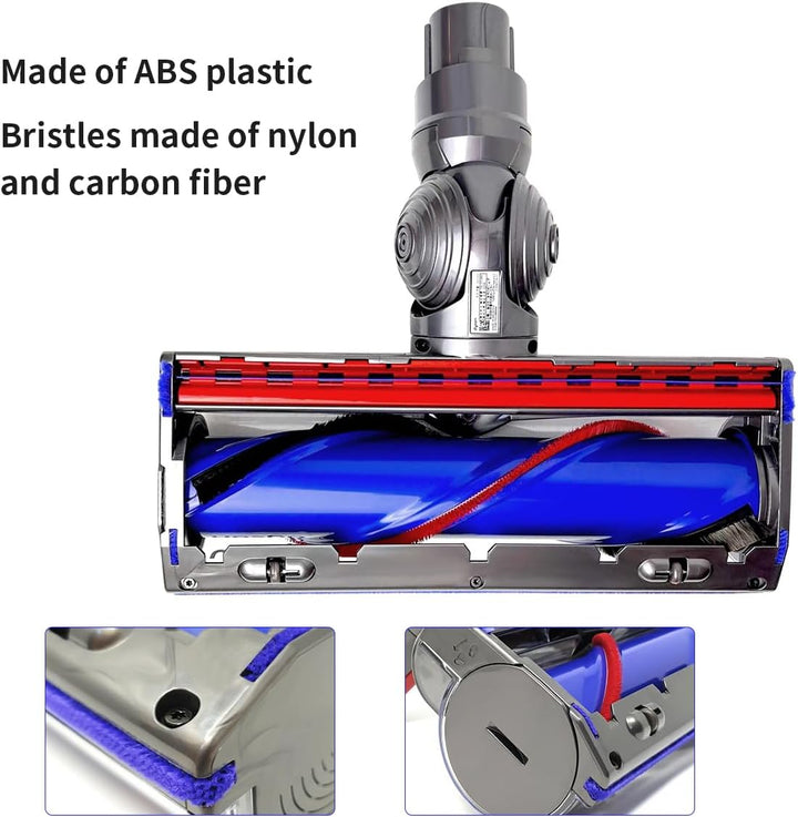 YanBan Elektrobürste mit Direktantrieb, kompatibel mit Dyson V7 V8 V10 V11 V15 Staubsauger, Ersatz-M