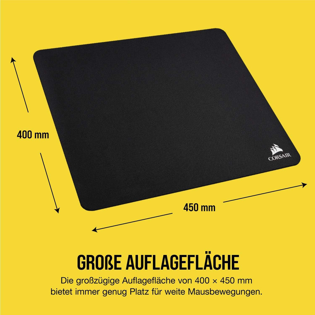 Corsair MM250 Champion Series X-Large Premium Gaming Mauspad (Anti-Fray Cloth, Performance) schwarz