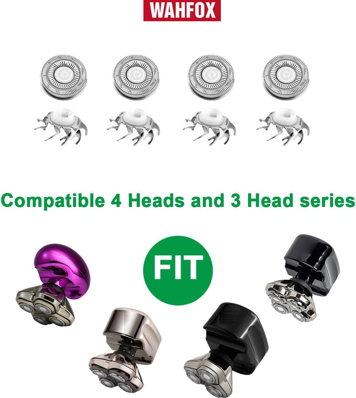 8 Stück Rasierer-Ersatzklingen für Skull Shaver Pitbull Ersatzklingen für Carver Pitbull Gold PRO/Pl