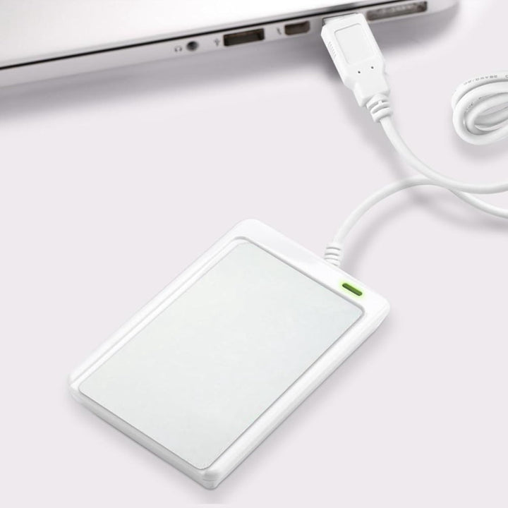 ACS, ACR122U, NFC-Lesegerät, kontaktlos, USB, 13,56 MHz, Farbe: Pearl White