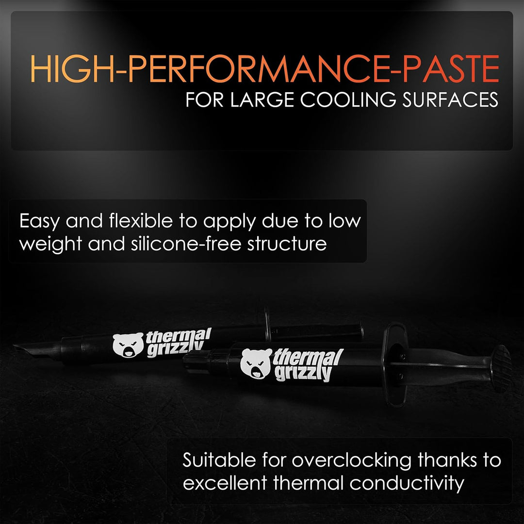 Thermal Grizzly - Hydronaut - 7.8 Gramm/3 ml - Leitfähige Hochleistungs-Wärmeleitpaste - Ideal für L
