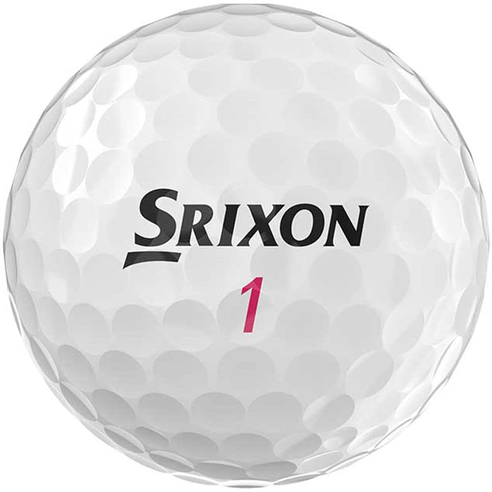 Srixon Damen-Golfbälle mit weicher Haptik Weiss, Weiss