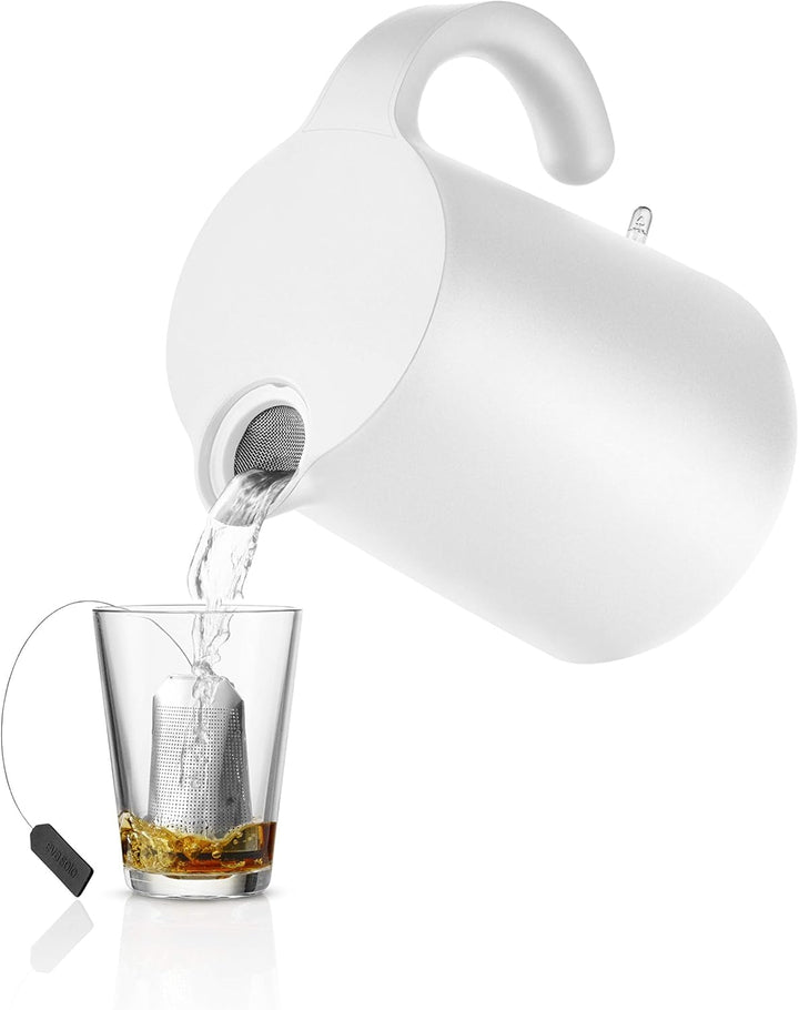 EVA SOLO | Rise wasserkocher 1,2l white | Direkt durch den Deckel befüllen | Weiss, Weiss