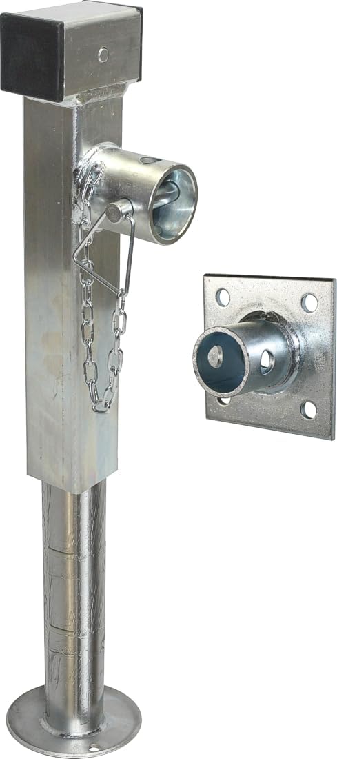 meinAnhängerersatzteil Stützfuss Ausdrehstützen Schwenkstützen Heckstützen + Flansch 1300kg 1,3t