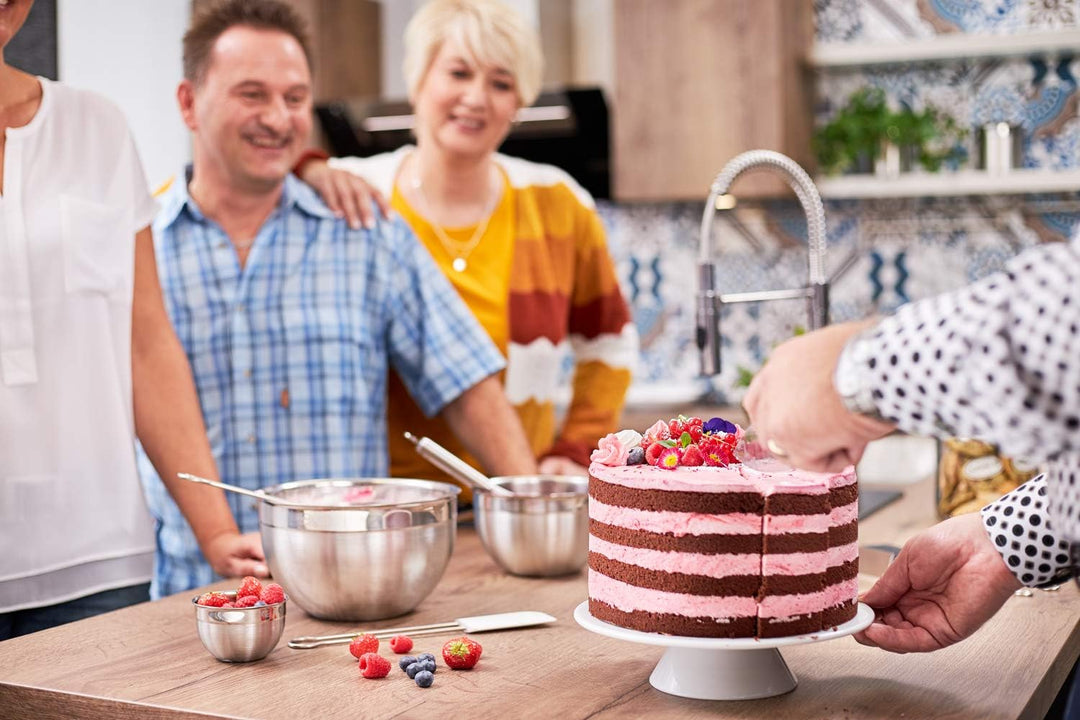 RÖSLE Streich-Palette gerade, Hochwertiger Tortenheber zum Bestreichen und Anheben von Torten und Ku