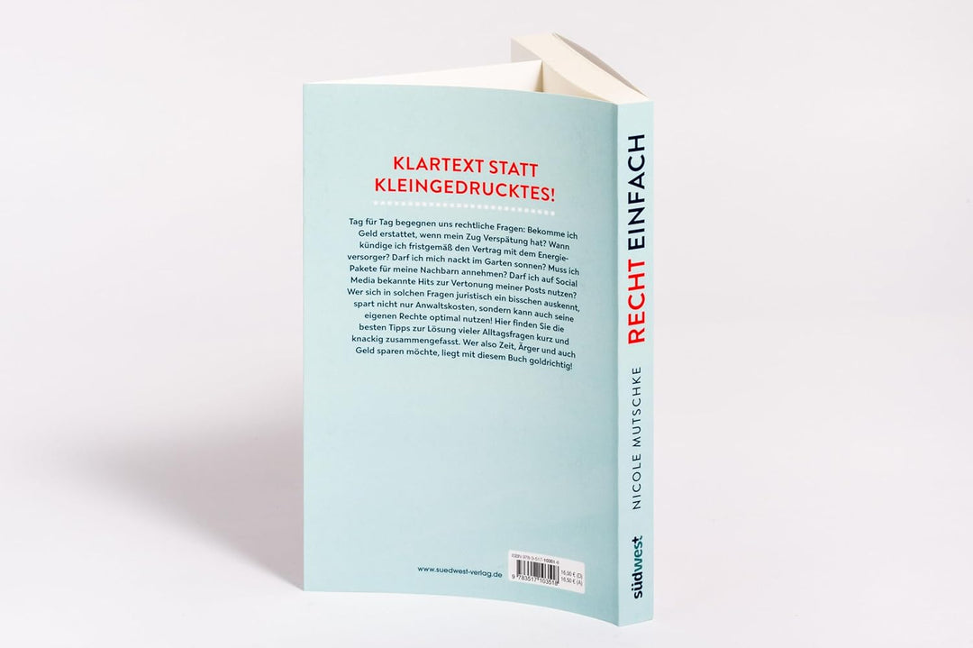 Recht einfach: Rat für alle Fälle von der TV-bekannten Rechtsanwältin, Paperback