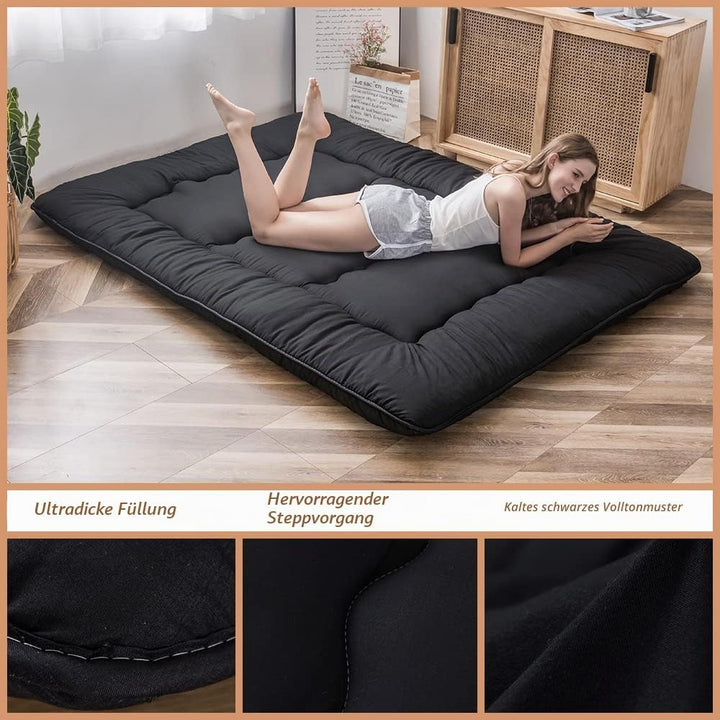 MAXYOYO Klappmatratze Futon Matratze Bodenmatratze Gepolsterte Japanische Tatami Gesteppte Bett, Dic