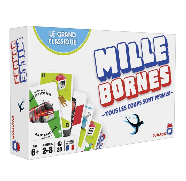 Dujardin – 59025 Mille Bornes Kartenspiel – Der Klassiker, Der Klassiker
