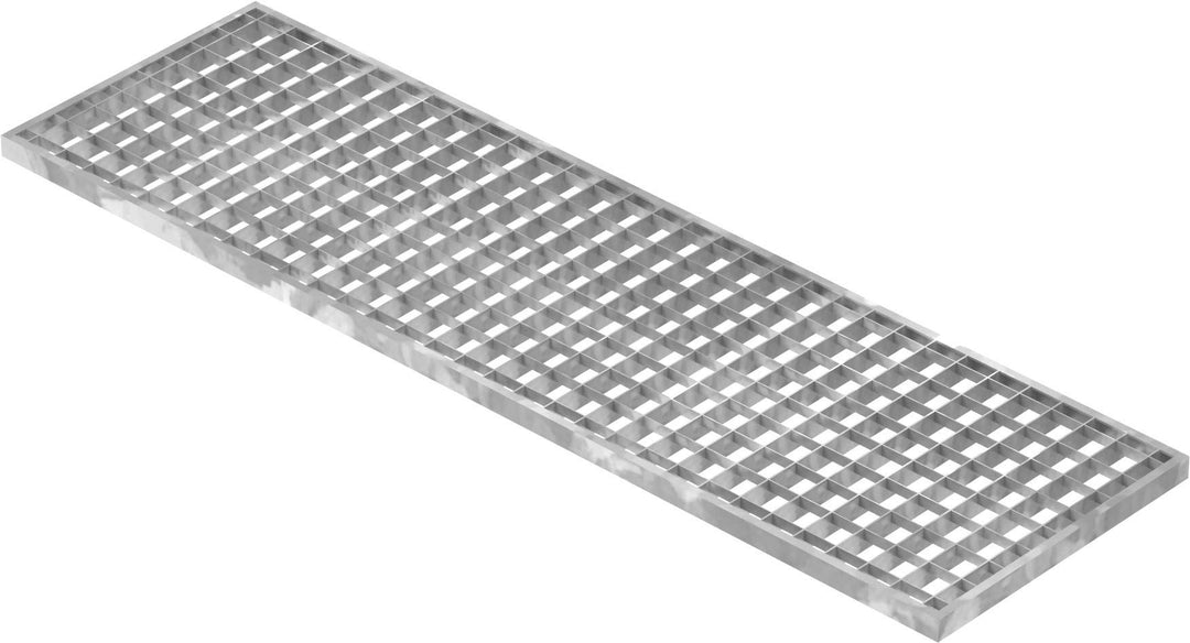 Fenau - 290 x 990 x 20 mm - Gitterrost, MW: 30/30 mm, verzinkt, Rost für Zarge: 300 x 1000 x 23 mm,