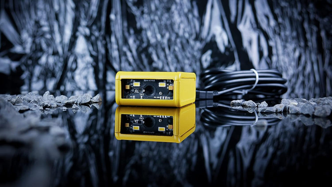 Kleiner QR/1D/2D Barcode-Scanner, Advanced, Metallgehäuse, QR Code, Aztec, Maxi Code, Data Matrix, S