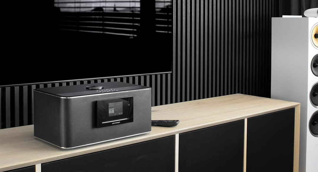Kathrein DAB Plus Radio I Internet Radio mit CD-Player I Digitalradio DAB+ u. UKW I WLAN Radio mit B