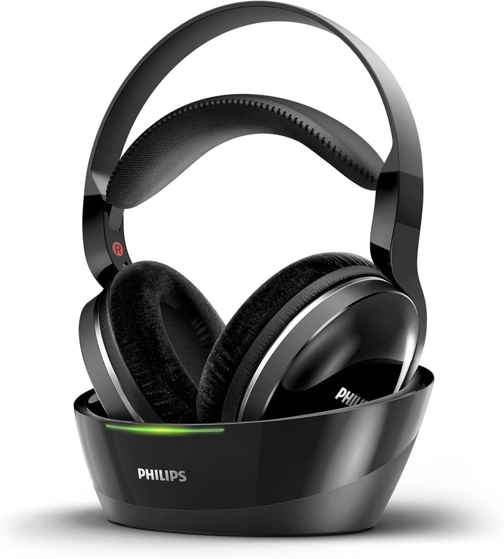 Philips Kabelloser TV Kopfhörer Over Ear SHD8850/12 Wireless HiFi Kopfhörer (Exzellenter Sound, Hi-R